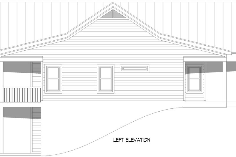 House Design - Exterior - Other Elevation 2 for Craftsman House Plan #932-1085 - 3 bed, 2.5 bath