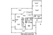 Country Style House Plan - 3 Beds 2.5 Baths 2755 Sq/Ft Plan #81-1493 