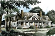 Country Style House Plan - 4 Beds 3.5 Baths 3940 Sq/Ft Plan #429-32 