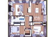 Farmhouse Style House Plan - 2 Beds 1 Baths 1520 Sq/Ft Plan #44-233 