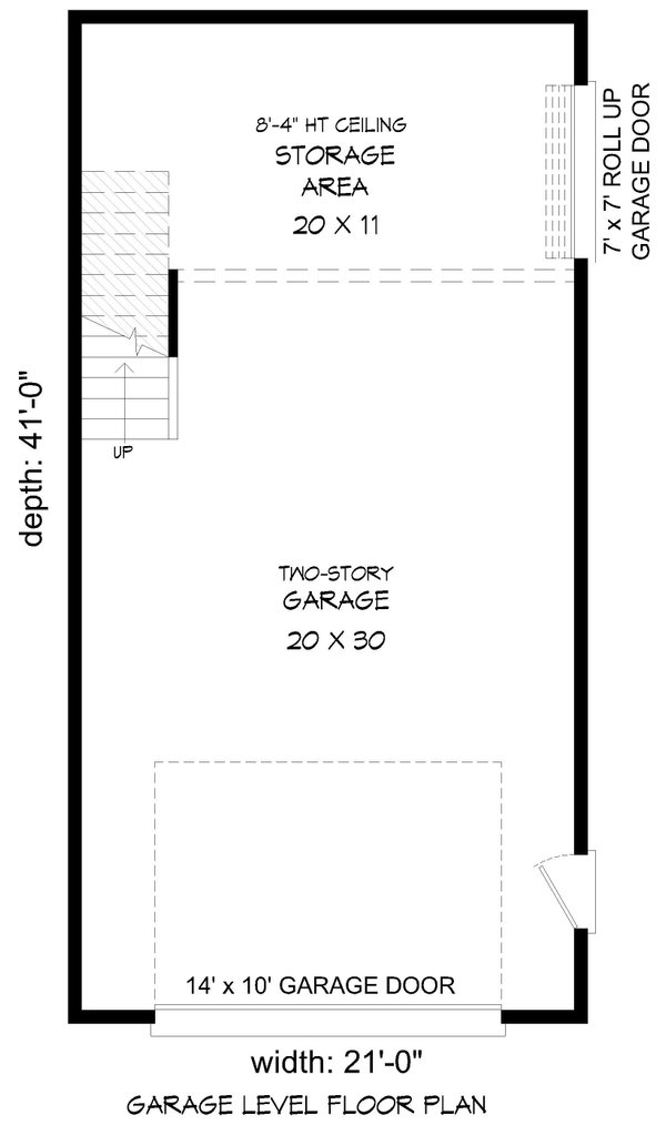 Contemporary Floor Plan - Main Floor Plan #932-529