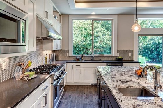 Interior - Kitchen for Prairie House Plan #1066-72 - 5 bed, 4.5 bath