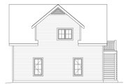 Traditional Style House Plan - 1 Beds 1 Baths 511 Sq/Ft Plan #22-564 