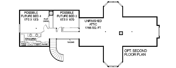 Country Floor Plan - Other Floor Plan #60-419