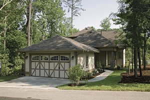 Exterior - Rear Elevation for Craftsman House Plan #453-9 - 4 bed, 2.5 bath