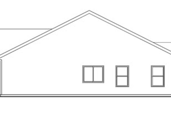 Exterior - Other Elevation 1 for Craftsman House Plan #124-747 - 3 bed, 2 bath