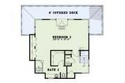 Southern Style House Plan - 2 Beds 2.5 Baths 2610 Sq/Ft Plan #17-559 