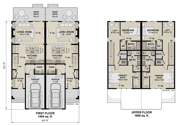 House Design - Craftsman Floor Plan - Main Floor Plan #51-1316