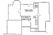 European Style House Plan - 4 Beds 4 Baths 3687 Sq/Ft Plan #31-109 