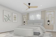 Cottage Style House Plan - 3 Beds 2 Baths 1714 Sq/Ft Plan #1060-177 