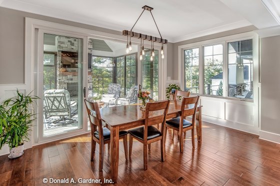 Interior - Dining Room for Traditional House Plan #929-1042 - 5 bed, 5 bath