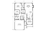 Craftsman Style House Plan - 3 Beds 2.5 Baths 2567 Sq/Ft Plan #53-539 