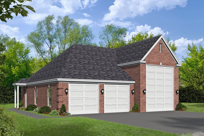 Home Plan - Southern Exterior - Front Elevation Plan #932-78