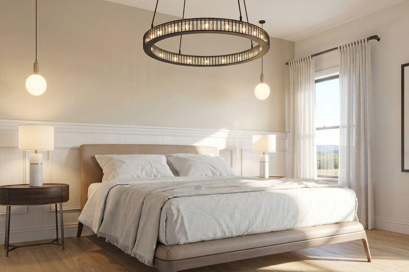 Architectural House Design - Interior - Master Bedroom for Barndominium House Plan #1064-482 - 3 bed, 2.5 bath