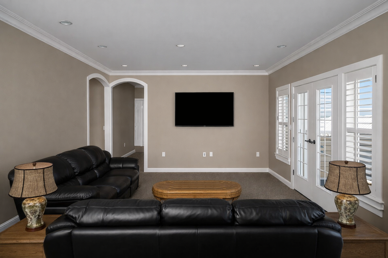 Architectural House Design - Interior - Family Room for Craftsman House Plan #1060-458 - 3 bed, 2 bath