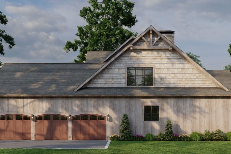 Dream House Plan - Exterior - Other Elevation for Craftsman House Plan #17-2377 - 4 bed, 3 bath