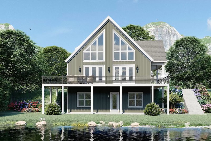 Home Plan - Exterior - Other Elevation 1 for Country House Plan #932-1031 - 5 bed, 3.5 bath