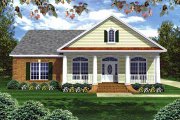 Traditional Style House Plan - 3 Beds 2 Baths 2050 Sq/Ft Plan #21-231 