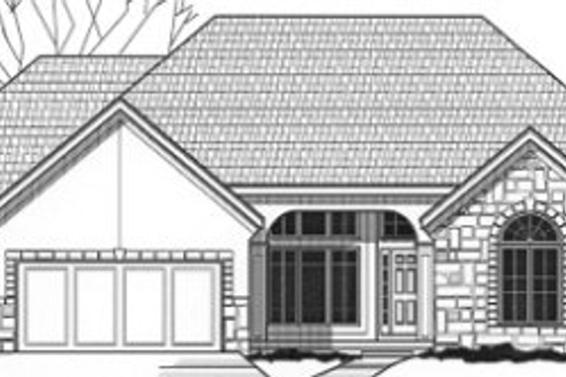 Traditional Style House Plan - 3 Beds 3 Baths 3552 Sq/Ft Plan #67-838