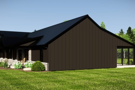 Exterior - Other Elevation for Barndominium House Plan #1064-288 - 2 bed, 2.5 bath