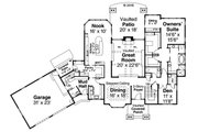 Craftsman Style House Plan - 3 Beds 3.5 Baths 4400 Sq/Ft Plan #124-1032 