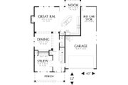 Craftsman Style House Plan - 4 Beds 2.5 Baths 1946 Sq/Ft Plan #48-115 