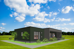 Photo 1 for Modern House Plan #549-12 - 4 bed, 2 bath