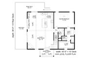 Southern Style House Plan - 3 Beds 3.5 Baths 1784 Sq/Ft Plan #932-863 