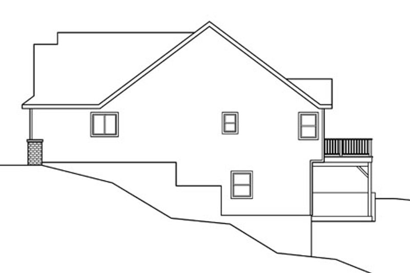 Home Plan - Exterior - Other Elevation 1 House Plan #124-756 - 3 bed, 2.5 bath