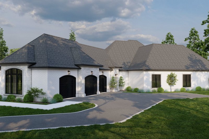 Dream House Plan - Exterior - Other Elevation 9 for European House Plan #923-69 - 4 bed, 4.5 bath