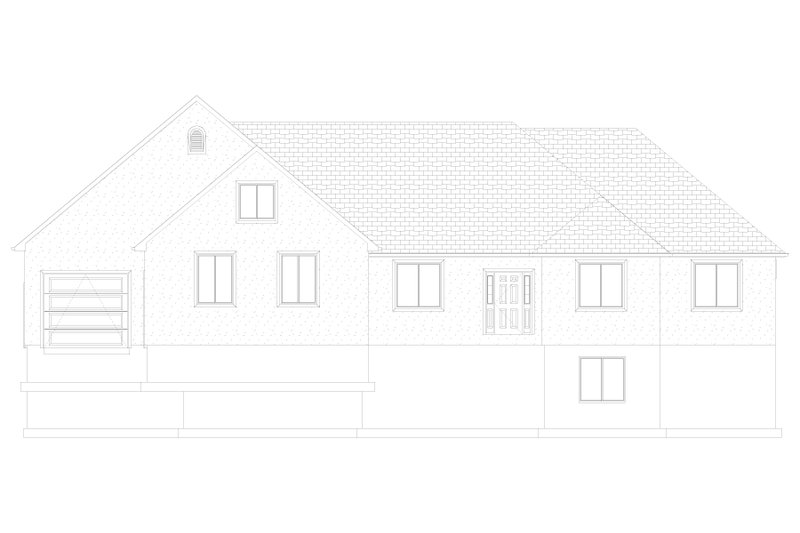 Dream House Plan - Exterior - Front Elevation 5 for Traditional House Plan #1060-212 - 4 bed, 3.5 bath