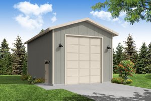 Traditional Exterior - Front Elevation Plan #124-1335