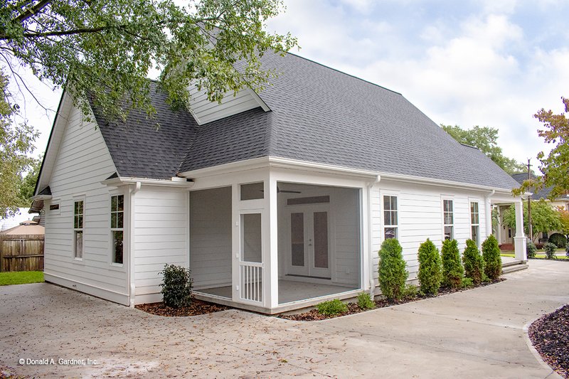 Home Plan - Exterior - Rear Elevation for Craftsman House Plan #929-84 - 3 bed, 2 bath