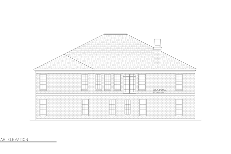Dream House Plan - Exterior - Other Elevation 1 for Colonial House Plan #119-415 - 3 bed, 2 bath