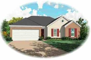 Traditional Exterior - Front Elevation Plan #81-166