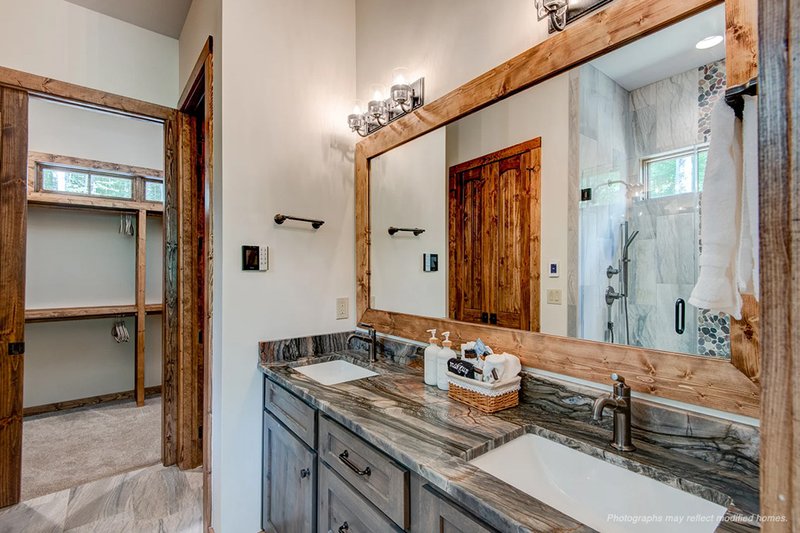 Architectural House Design - Interior - Bathroom for Farmhouse House Plan #119-444 - 3 bed, 2.5 bath