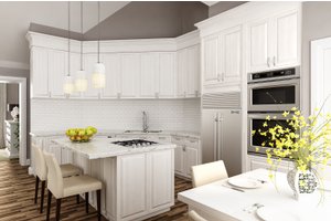 Interior - Kitchen for Craftsman House Plan #45-587 - 3 bed, 2.5 bath