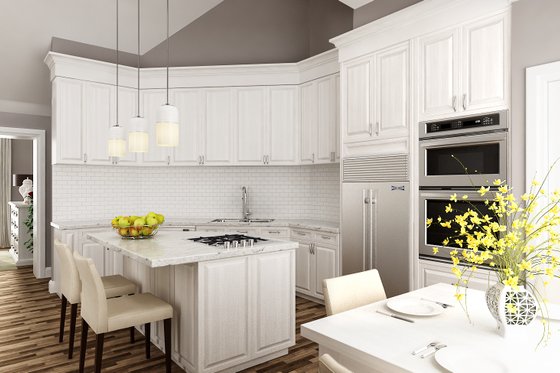 Interior - Kitchen for Craftsman House Plan #45-587 - 3 bed, 2.5 bath