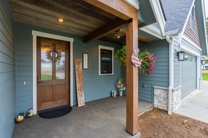 Exterior - Front Elevation 4 for Ranch House Plan #1070-154 - 3 bed, 2 bath