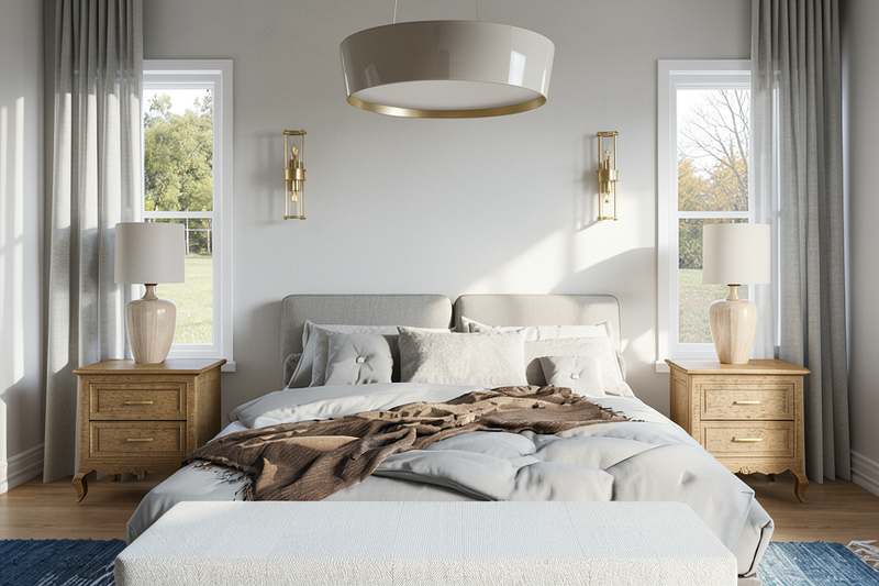 Home Plan - Interior - Master Bedroom 1 for Farmhouse House Plan #1064-470 - 3 bed, 2.5 bath