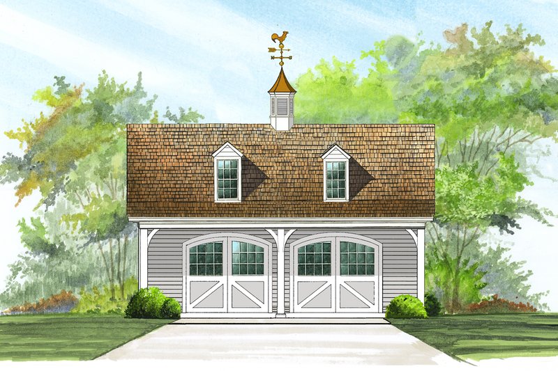Architectural House Design - Exterior - Front Elevation for Craftsman House Plan #137-393, 0 bath