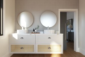 Interior - Master Bathroom for Barndominium House Plan #1064-311 - 2 bed, 2 bath