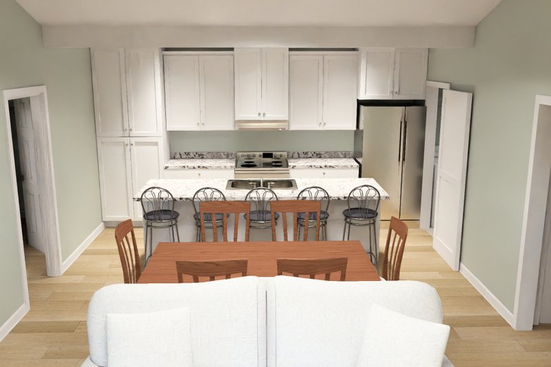 Architectural House Design - Interior - Kitchen 1 for Cottage House Plan #513-2465 - 4 bed, 3 bath
