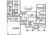 Craftsman Style House Plan - 4 Beds 2.5 Baths 2118 Sq/Ft Plan #21-294 