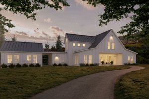 White modern farmhouse