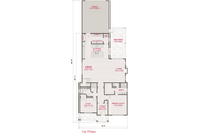 Farmhouse Style House Plan - 4 Beds 3 Baths 2831 Sq/Ft Plan #461-94 