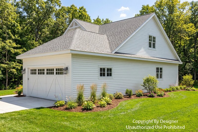 Home Plan - Exterior - Front Elevation 3 for Farmhouse House Plan #51-1522 - 3 bed, 3.5 bath
