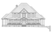 Colonial Style House Plan - 4 Beds 3.5 Baths 4411 Sq/Ft Plan #1054-29 