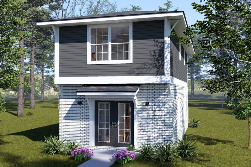 Home Plan - Exterior - Other Elevation for Modern House Plan #513-2488 - 2 bed, 2.5 bath