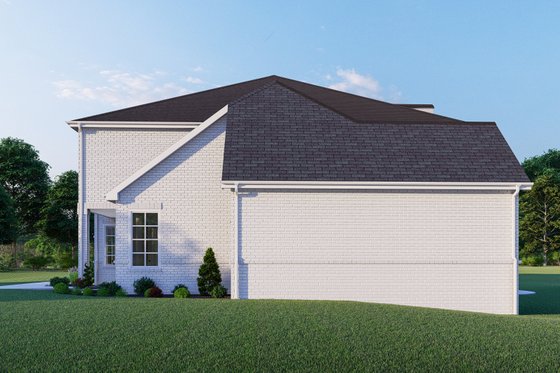 Exterior - Other Elevation 6 for Southern House Plan #1092-60 - 4 bed, 3.5 bath